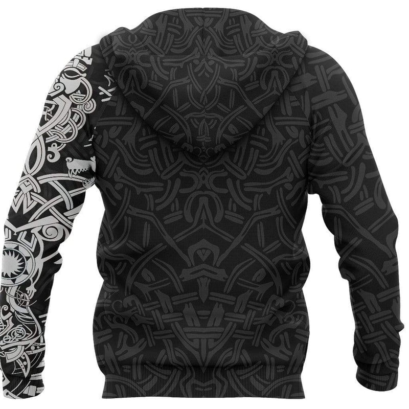 Viking Clothing The Viking Wolf Hoodie RLT12