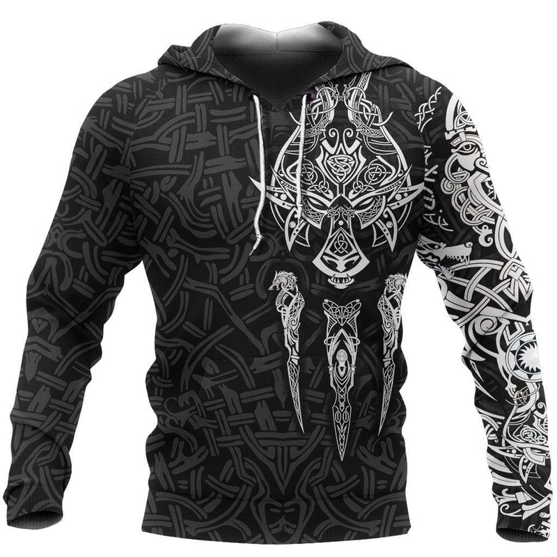 Viking Clothing The Viking Wolf Hoodie RLT12