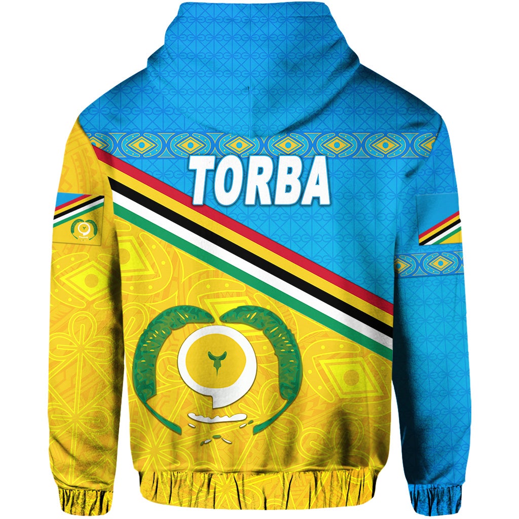 Torba Province Hoodie Vanuatu Pattern Unique Style LT8