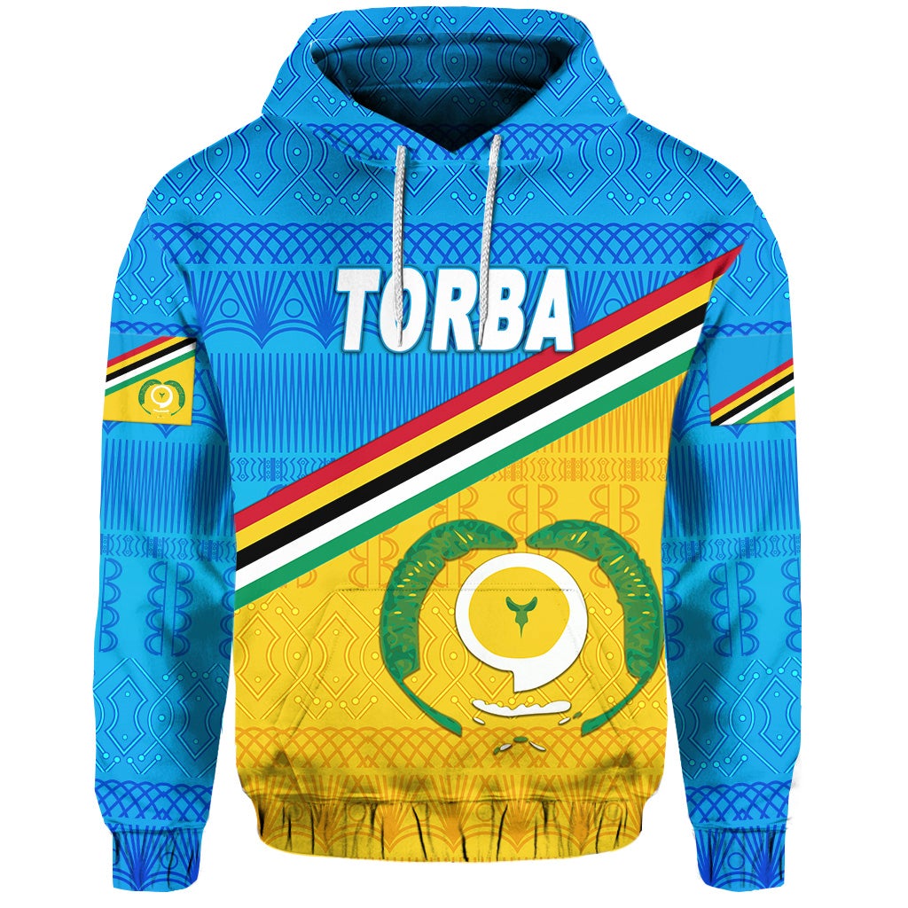 Torba Province Hoodie Vanuatu Pattern Traditional Style LT8