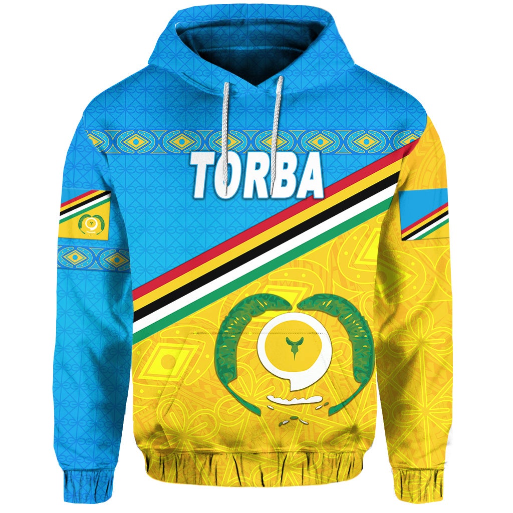 Torba Province Hoodie Vanuatu Pattern Unique Style LT8