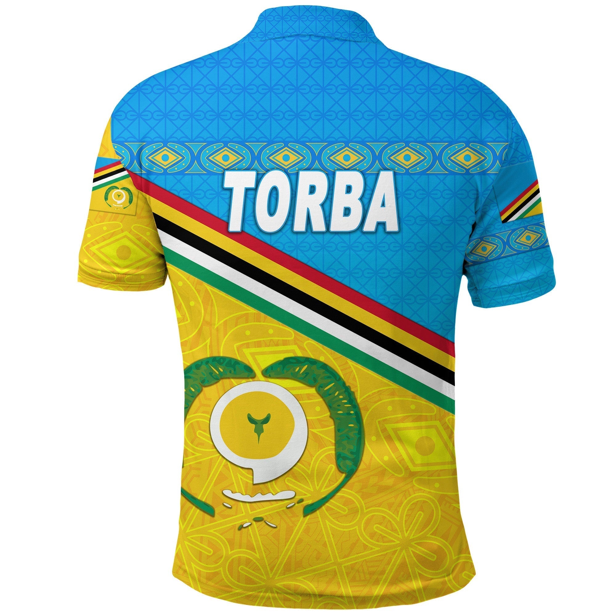 Torba Province Polo Shirt Vanuatu Pattern Unique Style LT8