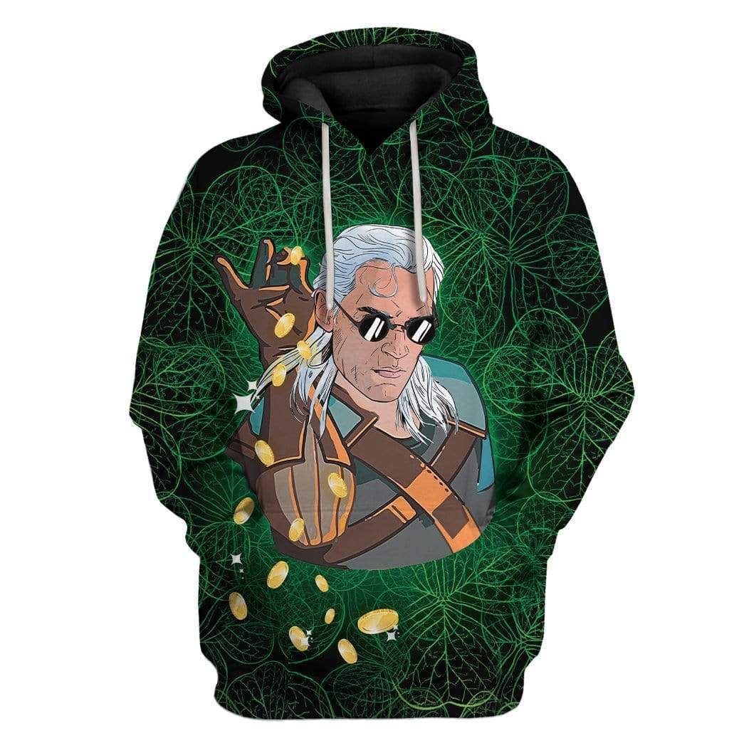 St Patricks Day Hoodie Toss A Coin On LT8