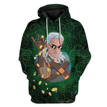 St Patricks Day Hoodie Toss A Coin On LT8