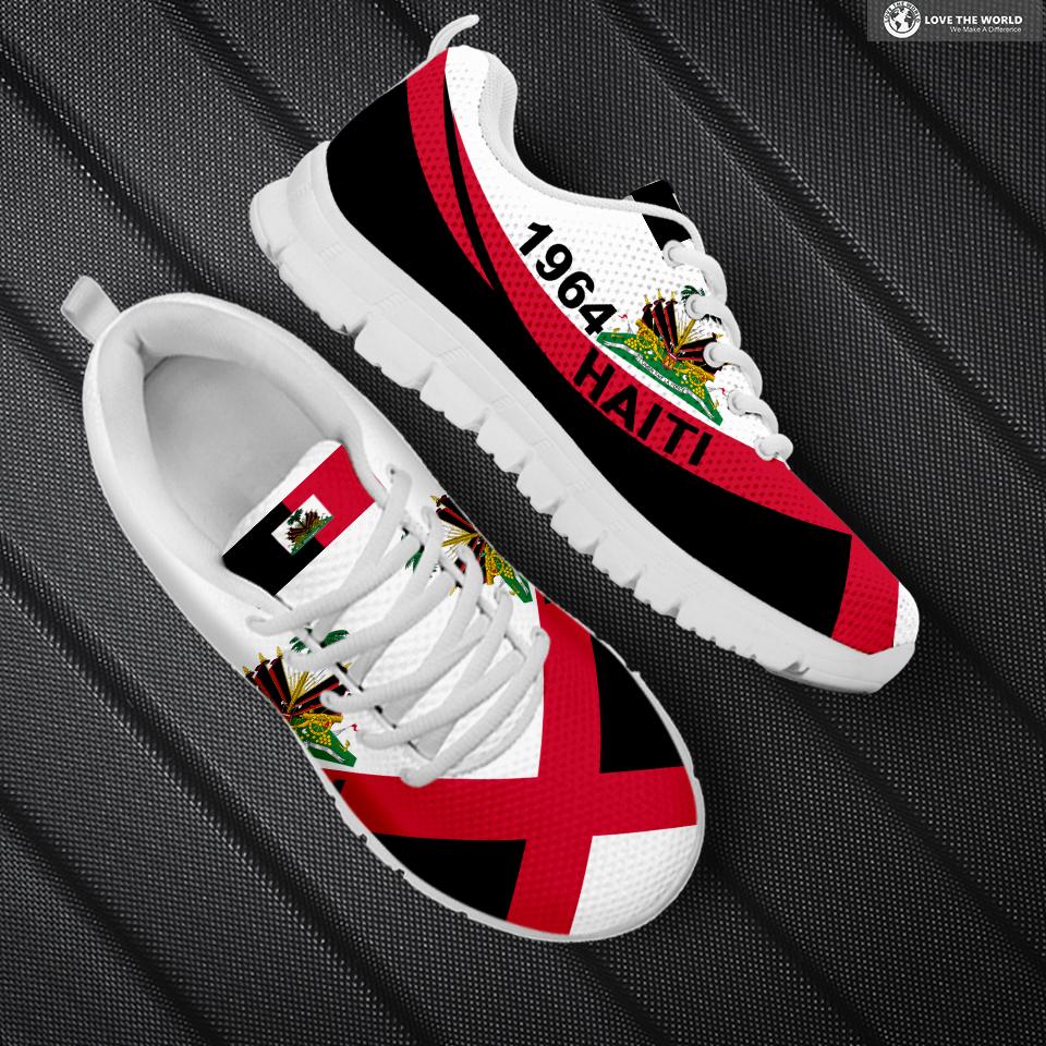 Haiti Flag 1964 Sneakers
