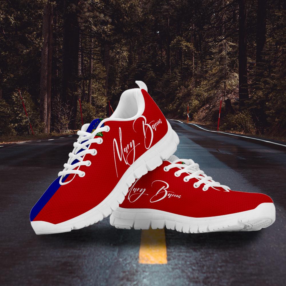 (Custom) Haiti Sneakers Flag Personal Signature