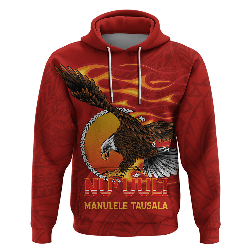American Samoa Hoodie Nuuuli Manulele Tausala Eagle LT12