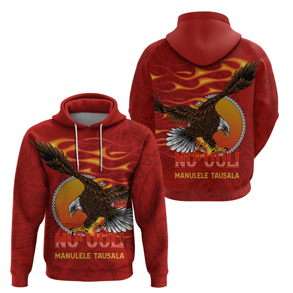 American Samoa Hoodie Nuuuli Manulele Tausala Eagle LT12