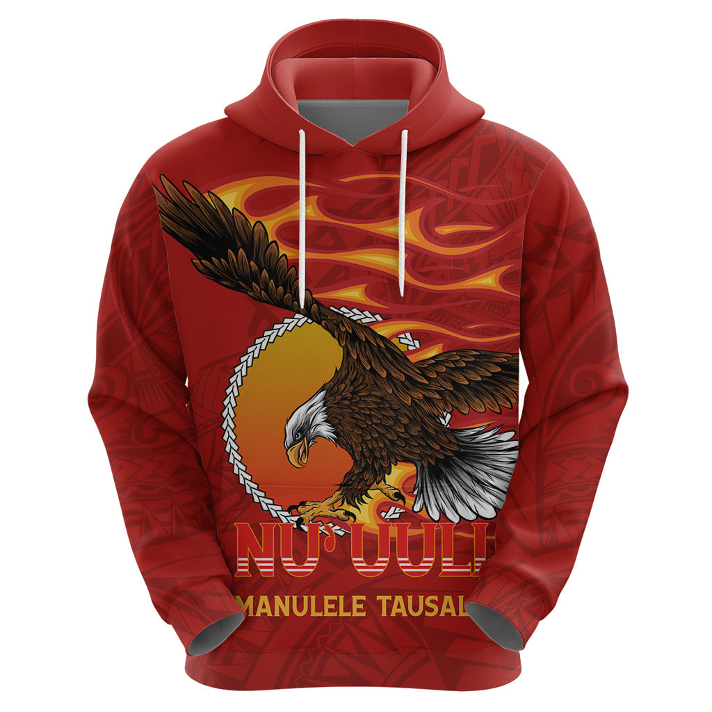 American Samoa Hoodie Nuuuli Manulele Tausala Eagle LT12