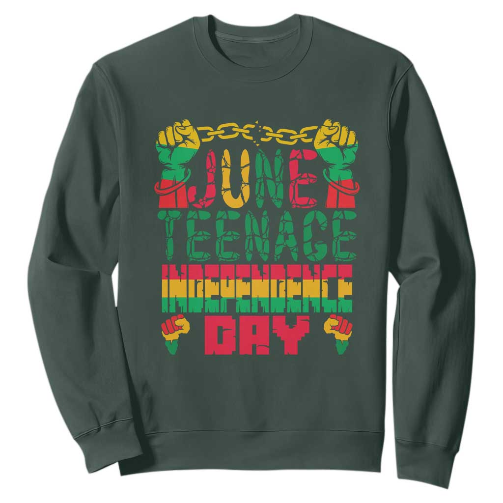 Juneteenth 1865 Independence Day Sweatshirt TS01