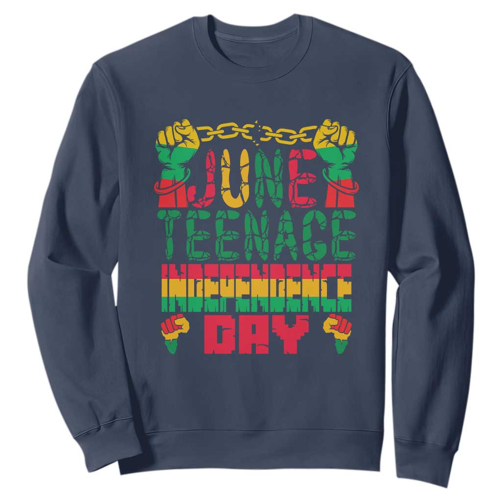 Juneteenth 1865 Independence Day Sweatshirt TS01