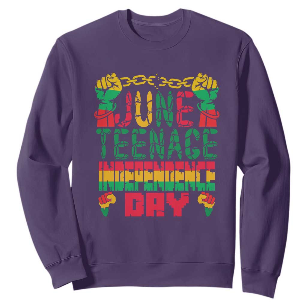Juneteenth 1865 Independence Day Sweatshirt TS01