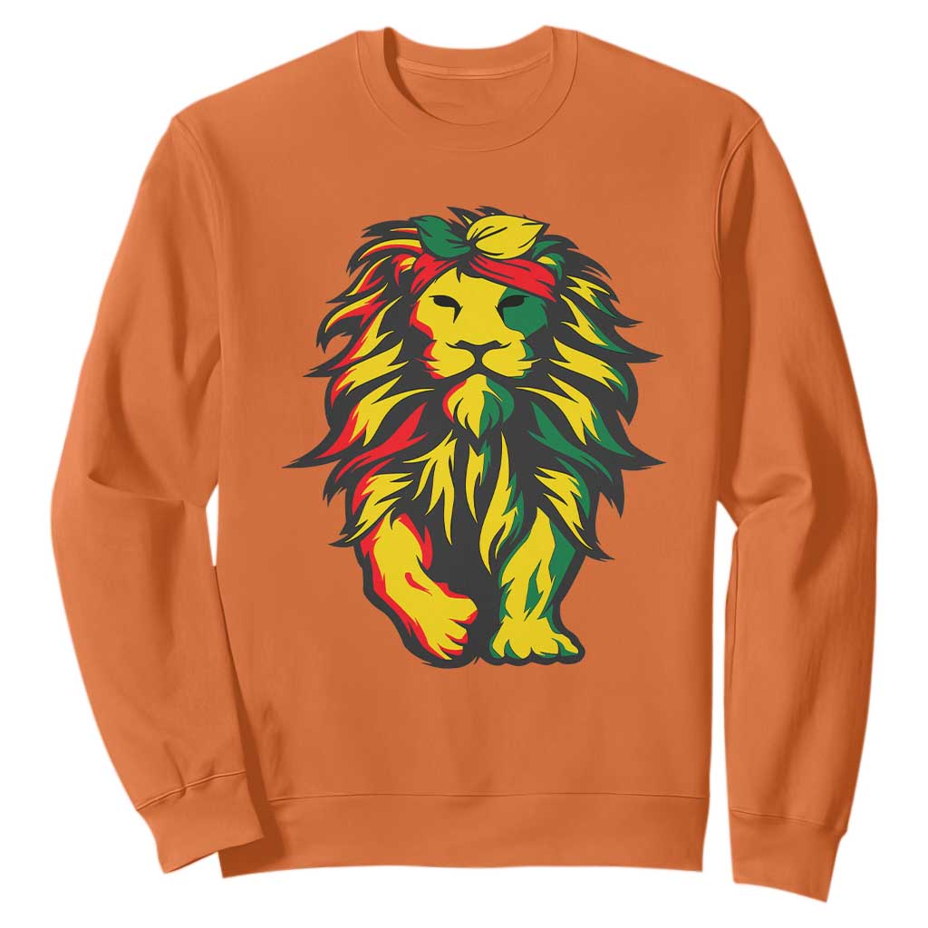 Juneteenth Lion Sweatshirt Cool Black History African American Pride TS01