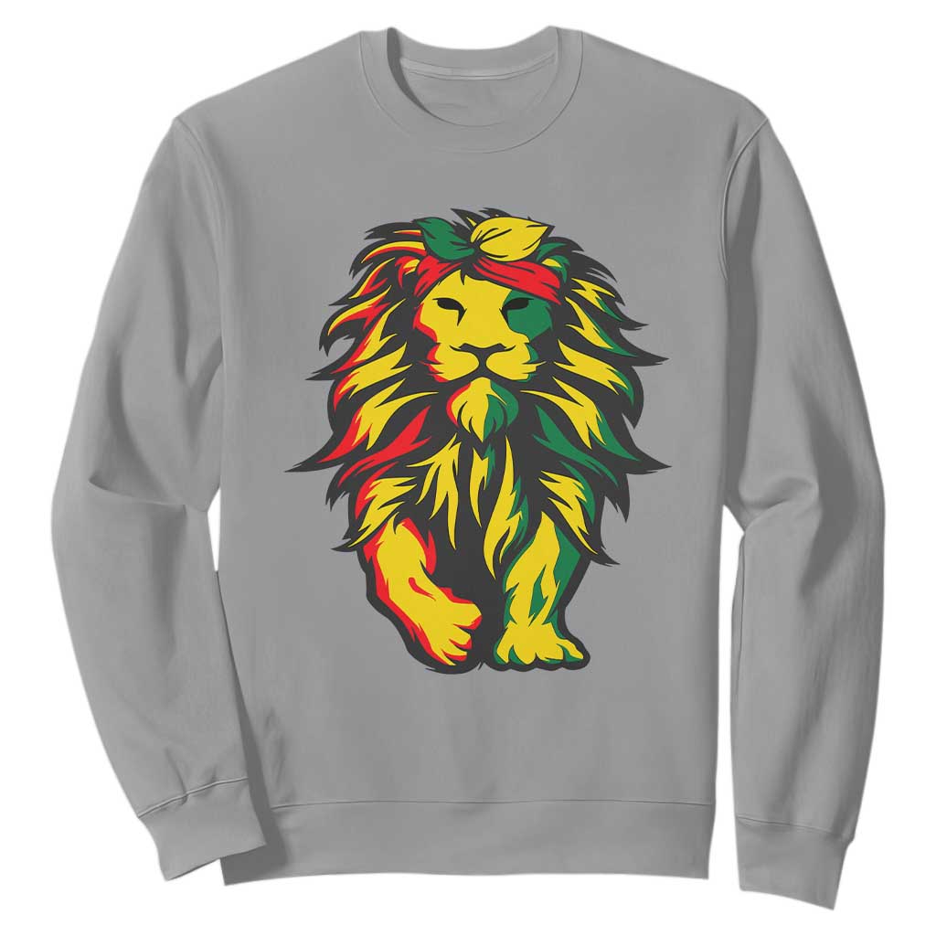 Juneteenth Lion Sweatshirt Cool Black History African American Pride TS01