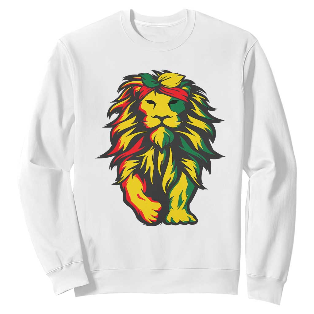 Juneteenth Lion Sweatshirt Cool Black History African American Pride TS01