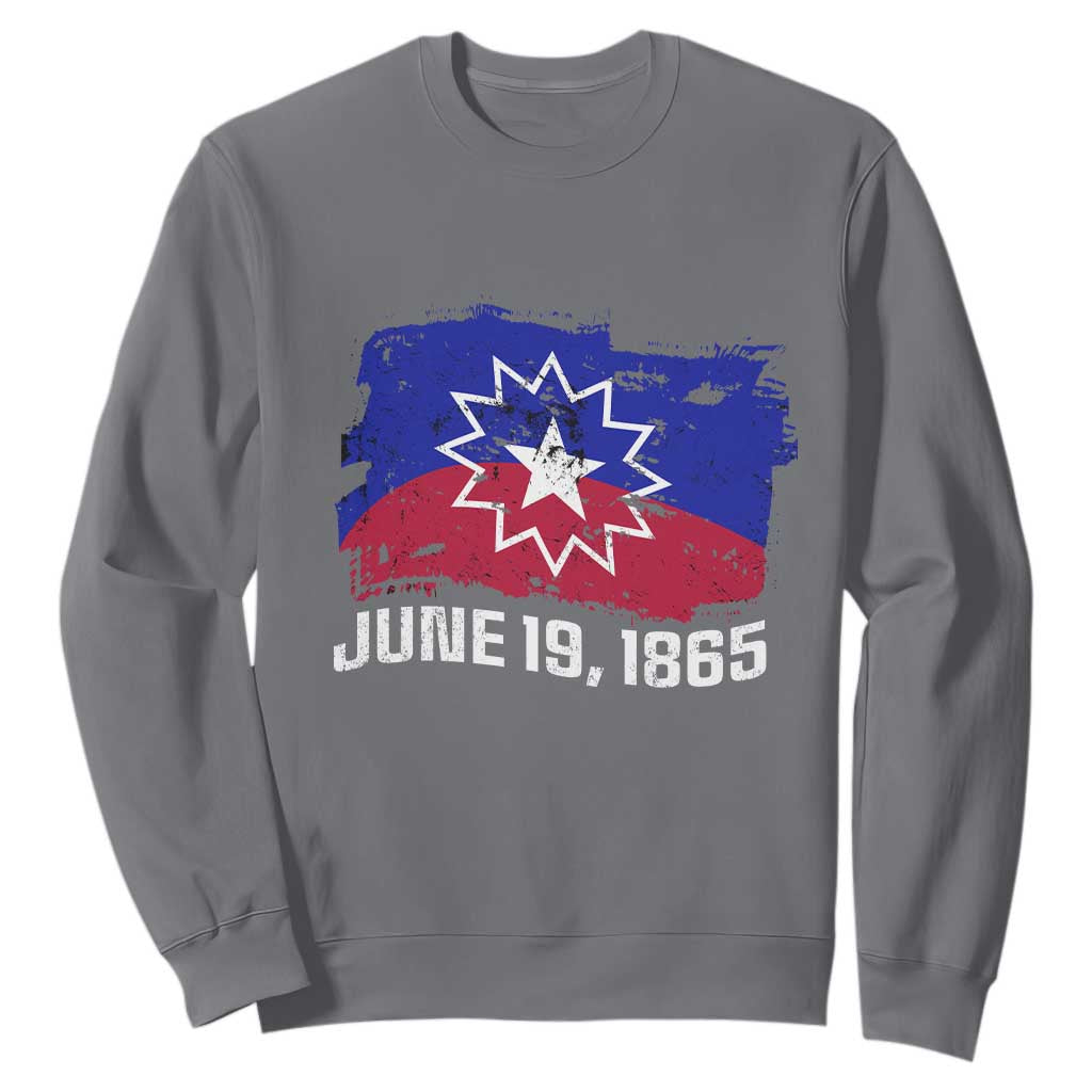 Juneteenth Flag 1865 Sweatshirt Black Freedom Black History TS01
