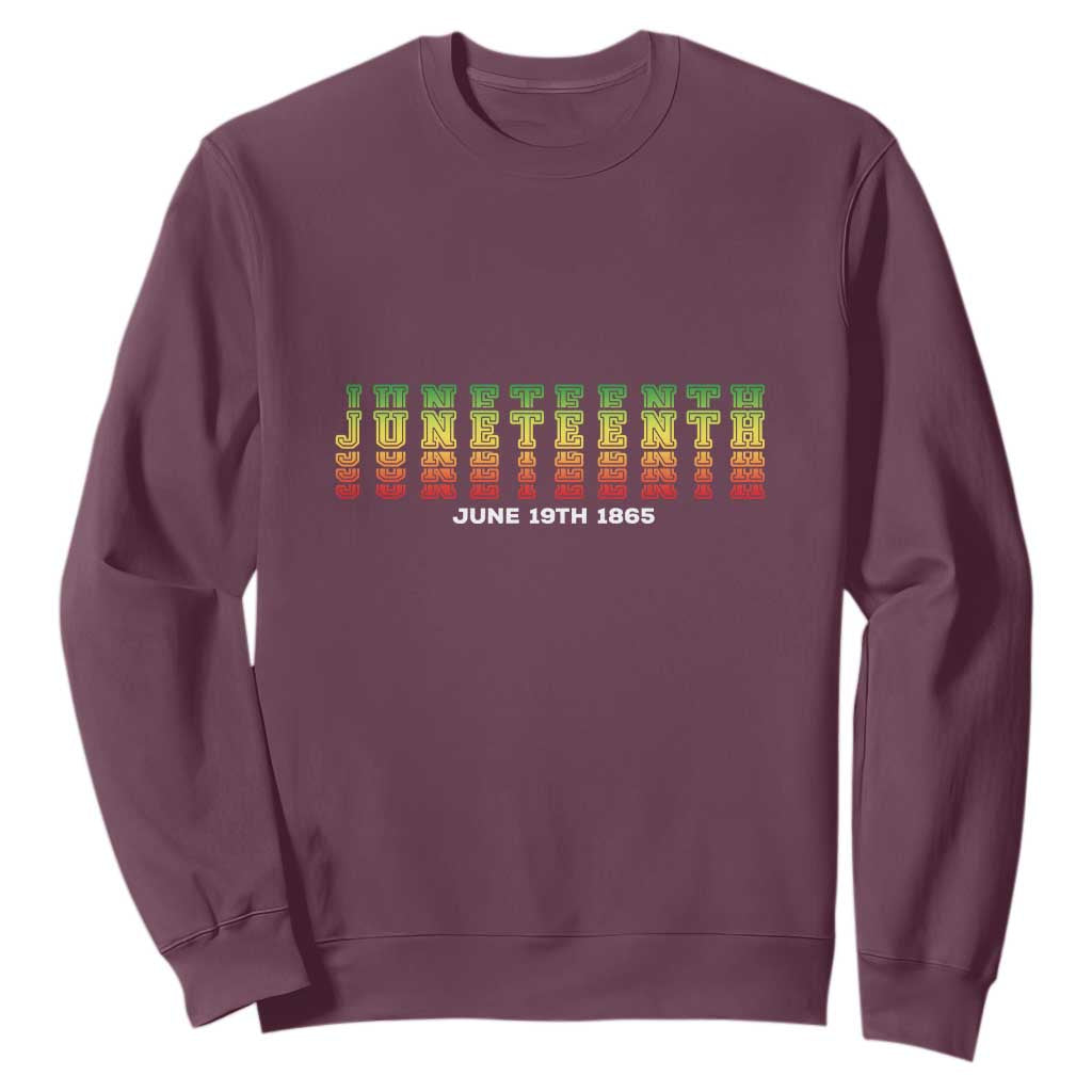 Juneteenth Is My Independence Day Sweatshirt TS01