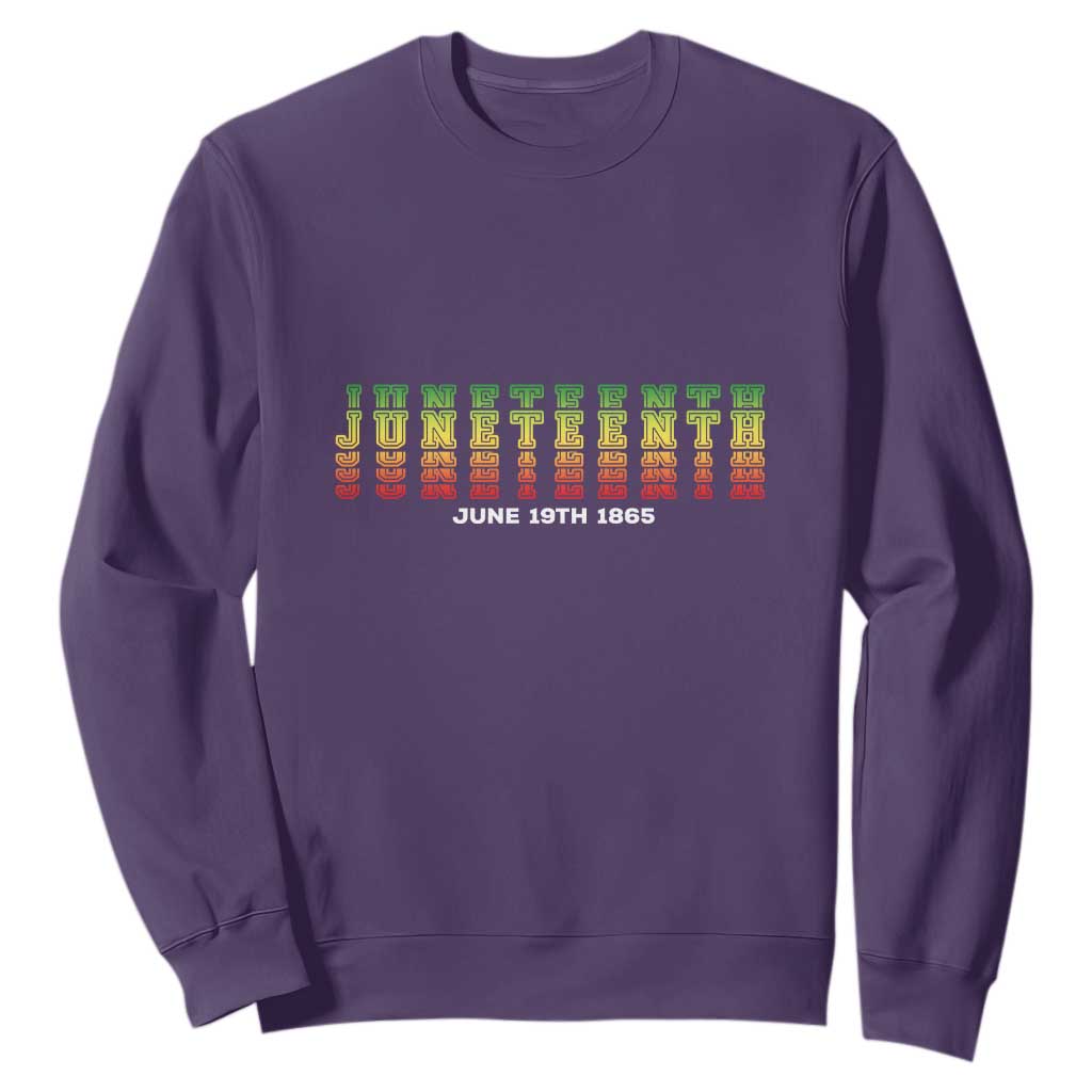 Juneteenth Is My Independence Day Sweatshirt TS01