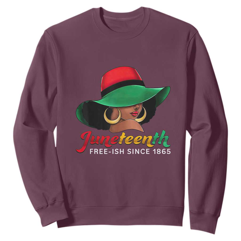 Juneteenth 1865 Sweatshirt Celebrating Black Freedom Day TS01