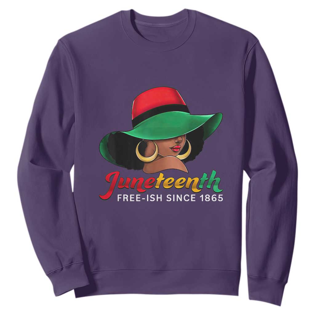 Juneteenth 1865 Sweatshirt Celebrating Black Freedom Day TS01