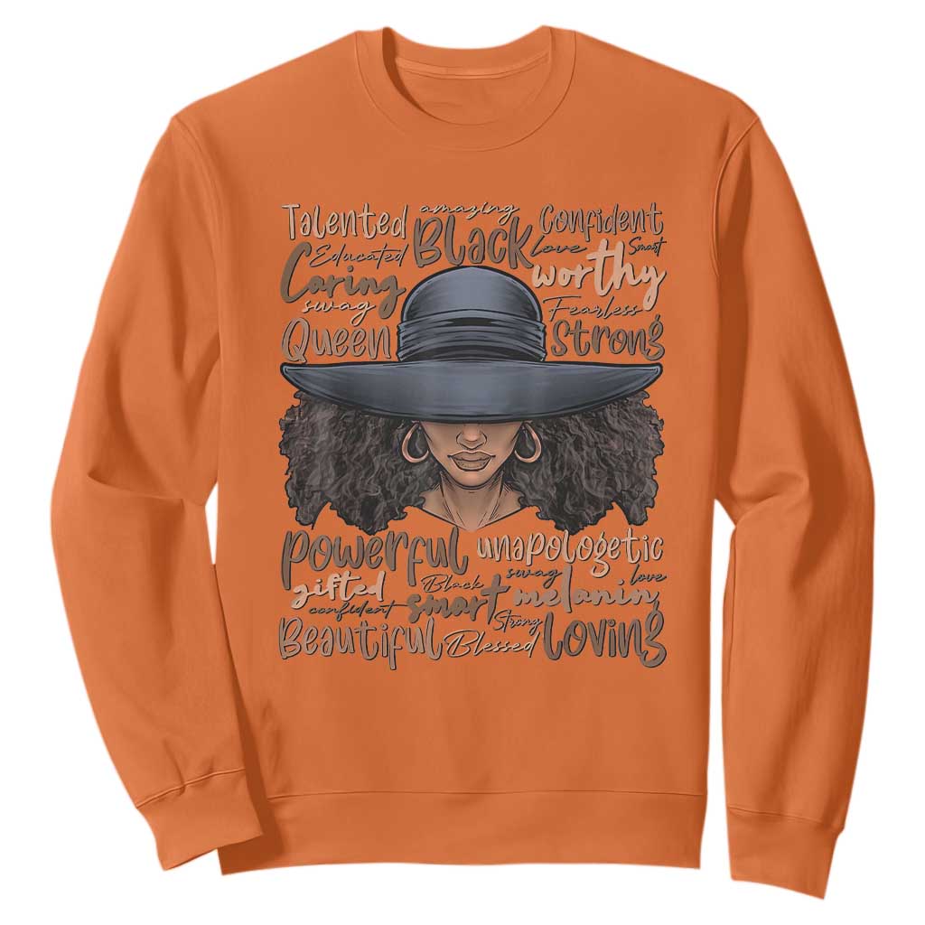 African Black History Sweatshirt African American Ladies Juneteenth TS01
