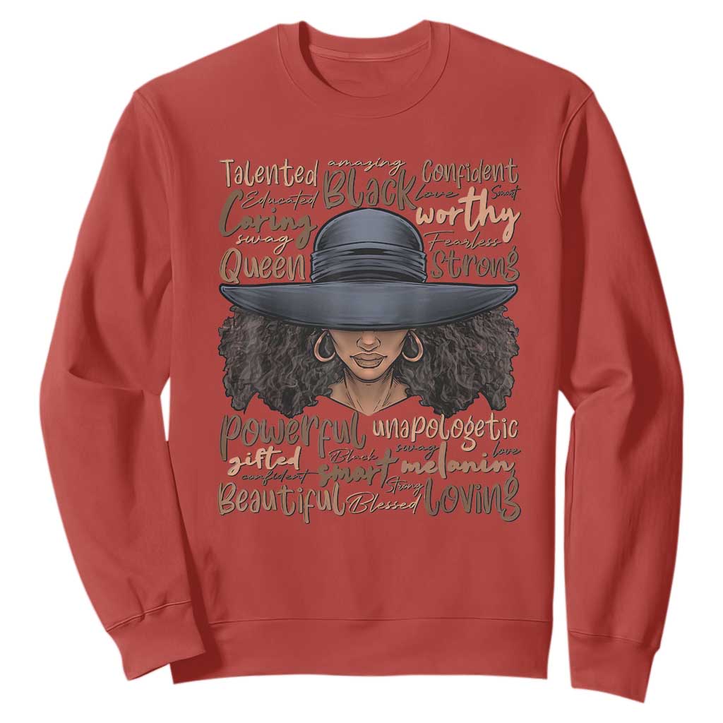 African Black History Sweatshirt African American Ladies Juneteenth TS01