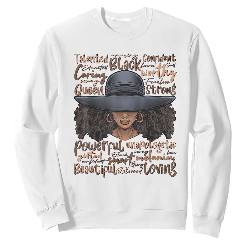 African Black History Sweatshirt African American Ladies Juneteenth TS01