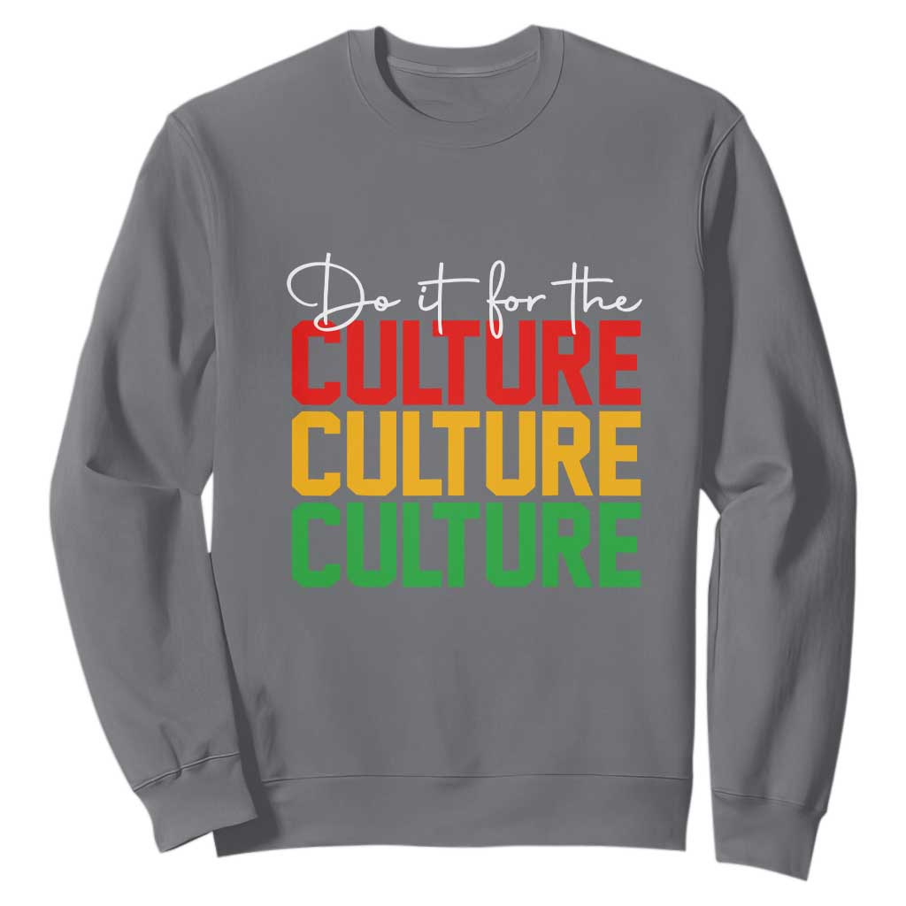 African Pride Sweatshirt Do It For The Culture TS01