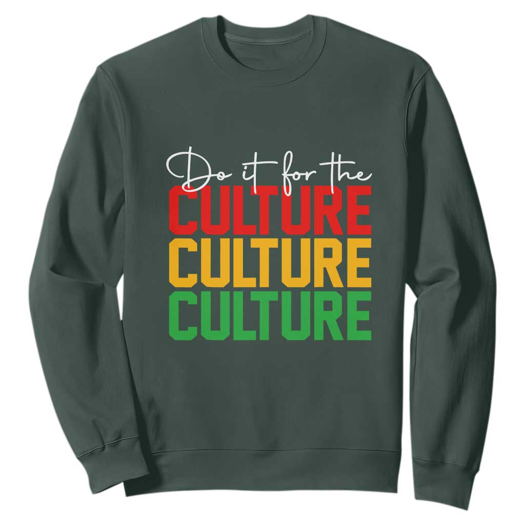 African Pride Sweatshirt Do It For The Culture TS01