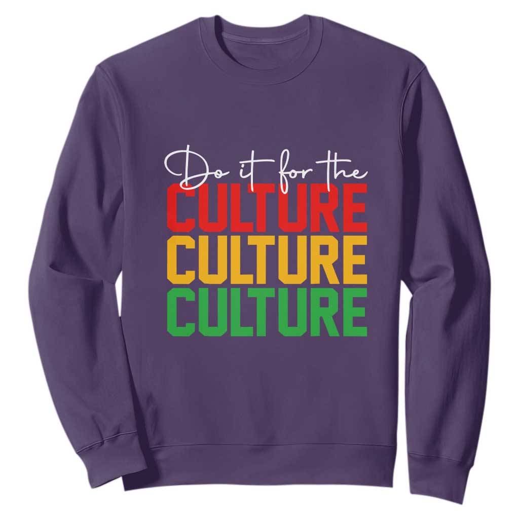 African Pride Sweatshirt Do It For The Culture TS01