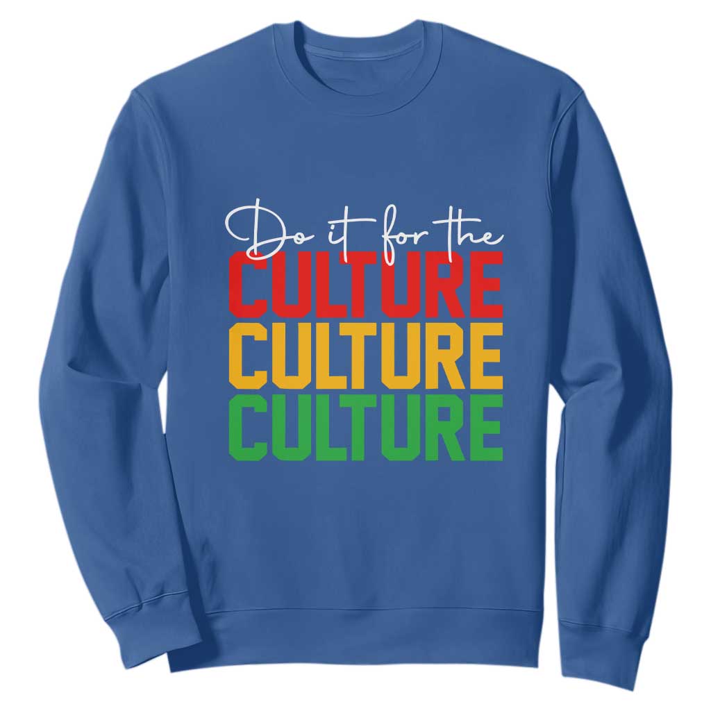 African Pride Sweatshirt Do It For The Culture TS01
