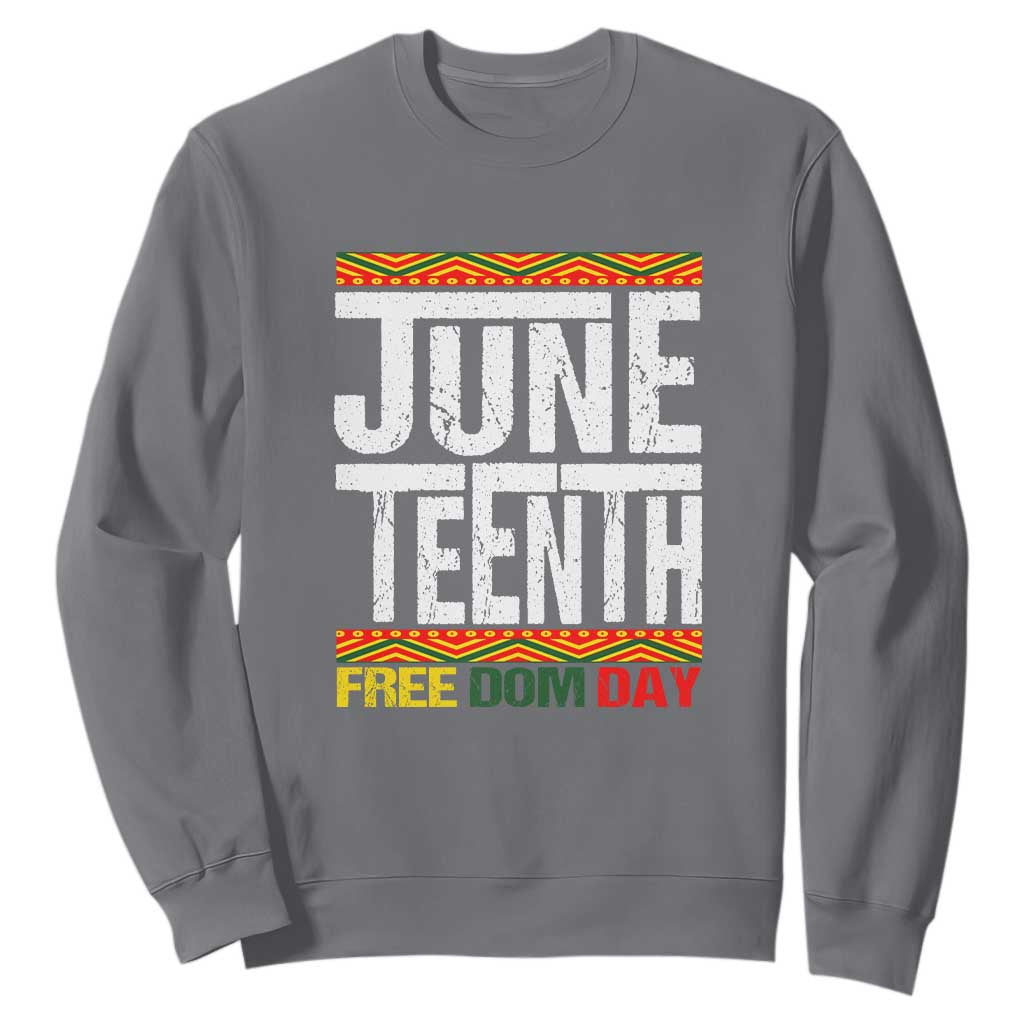 Juneteenth Freedom Day Sweatshirt Since 1865 Black History Month TS01