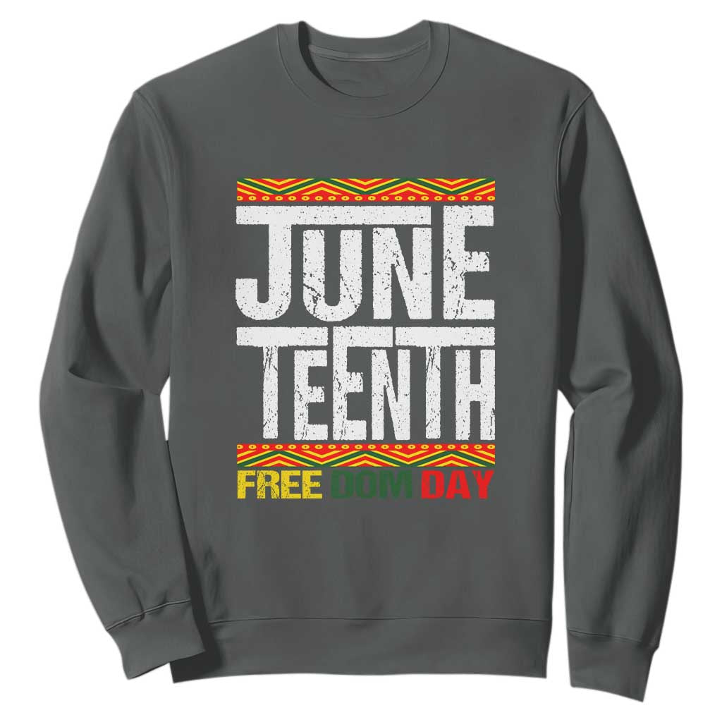 Juneteenth Freedom Day Sweatshirt Since 1865 Black History Month TS01