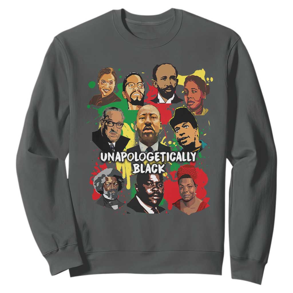 Civil Rights Leaders Sweatshirt Unapologetically Dope Black Inspiration TS02