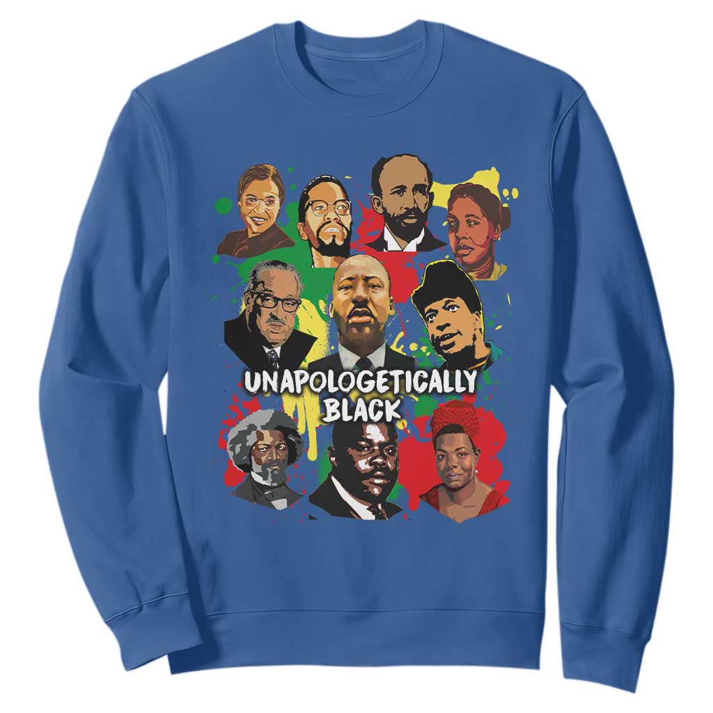 Civil Rights Leaders Sweatshirt Unapologetically Dope Black Inspiration TS02