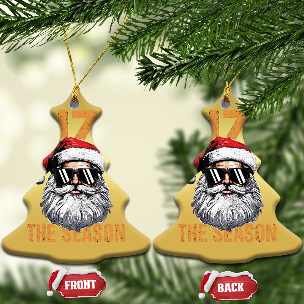 Funny Santa Rizz Xmas Christmas Ornament Rizz The Season TS02