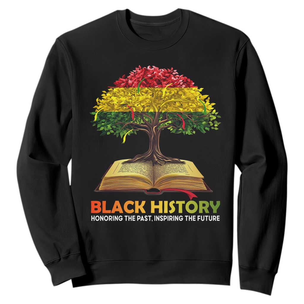 African Roots Pride Sweatshirt Honoring The Past Inspiring The Future Black History Month TS02