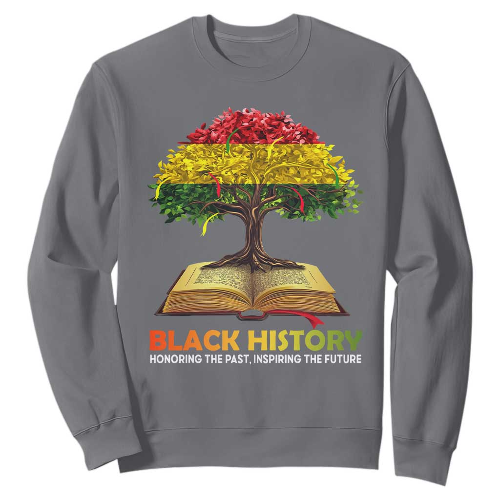 African Roots Pride Sweatshirt Honoring The Past Inspiring The Future Black History Month TS02