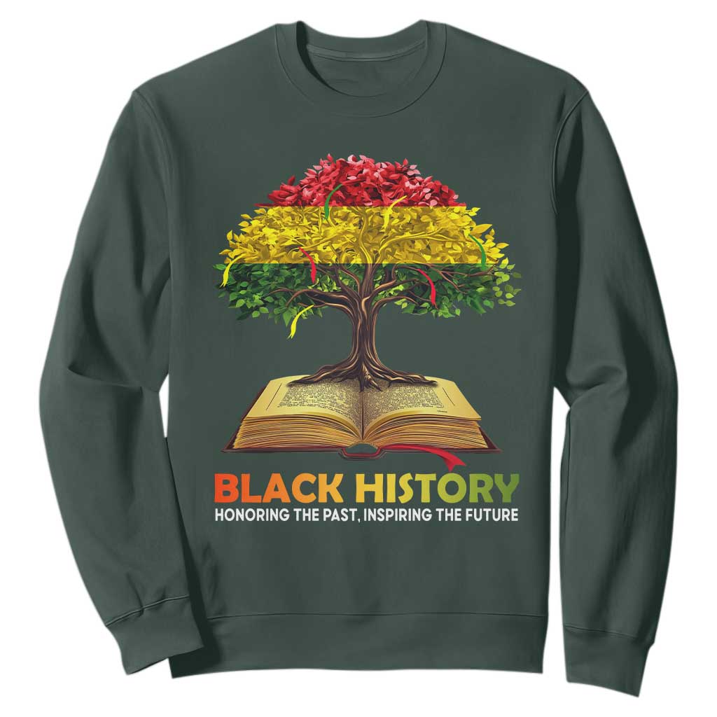 African Roots Pride Sweatshirt Honoring The Past Inspiring The Future Black History Month TS02