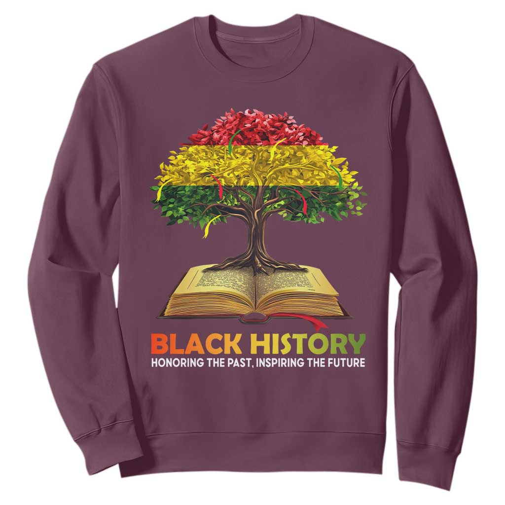 African Roots Pride Sweatshirt Honoring The Past Inspiring The Future Black History Month TS02