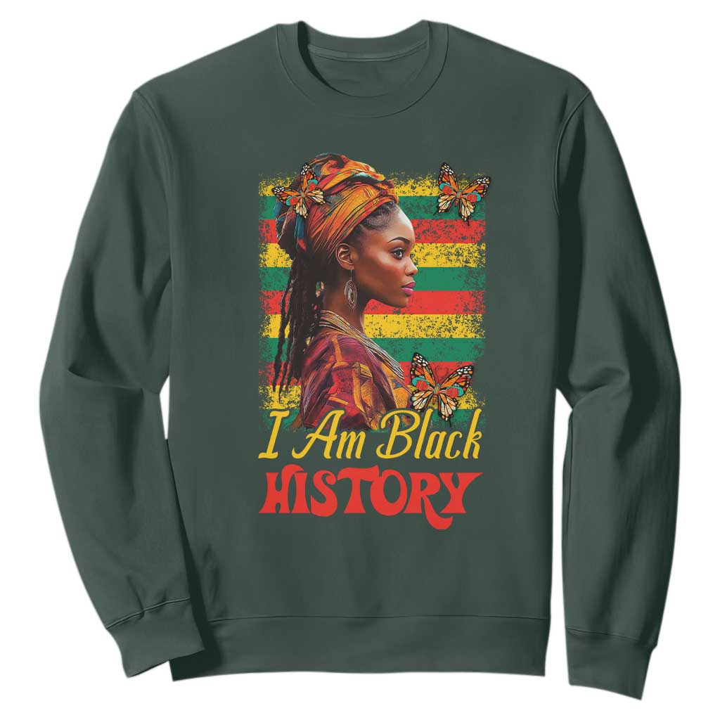 I Am Black History Sweatshirt African Pride Woman TS02