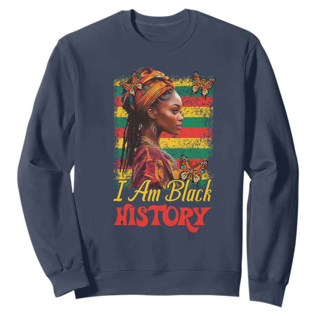 I Am Black History Sweatshirt African Pride Woman TS02
