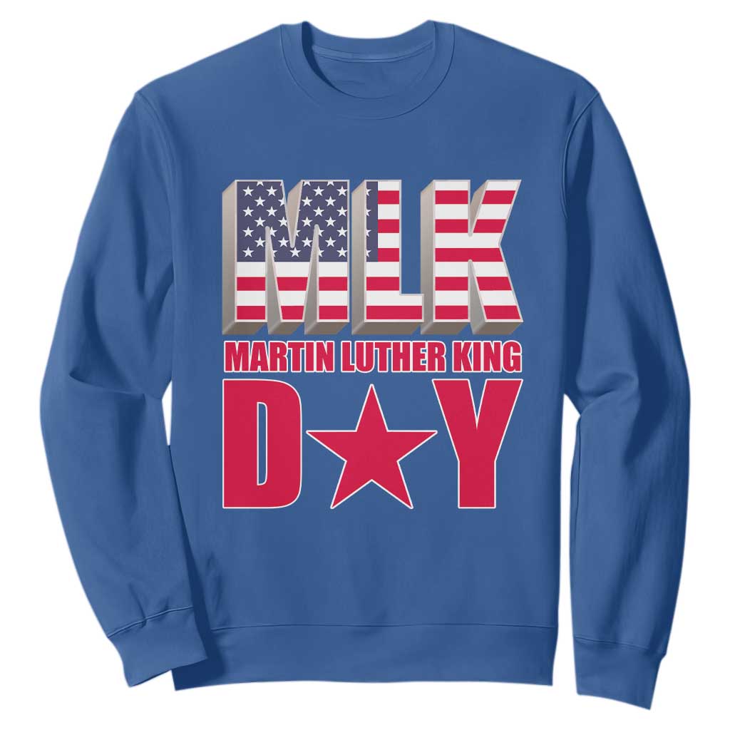 MLK Day Sweatshirt Martin Luther King Jr American Civil Rights Leader TS02
