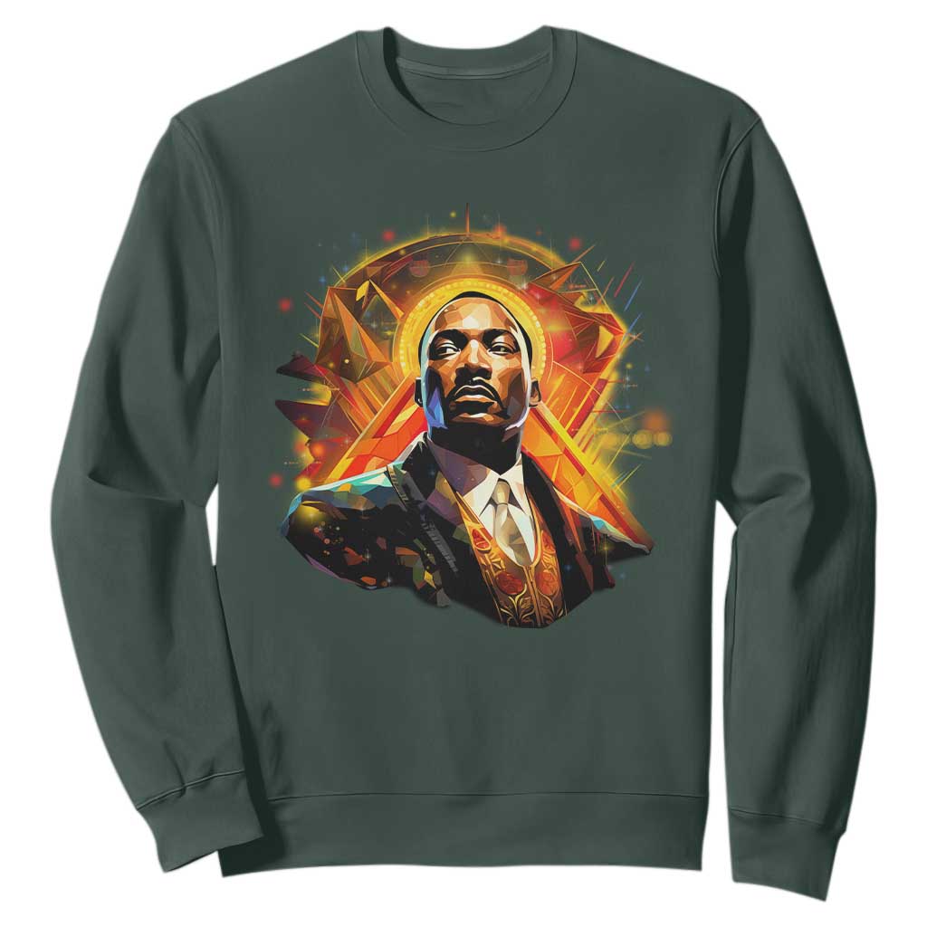 Martin Luther King MLK Sweatshirt Afrofuturism Graphic Art TS02
