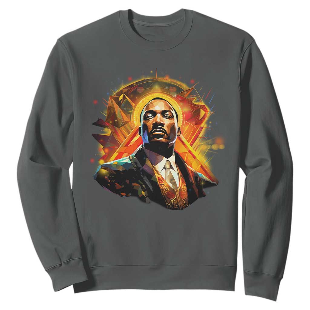 Martin Luther King MLK Sweatshirt Afrofuturism Graphic Art TS02