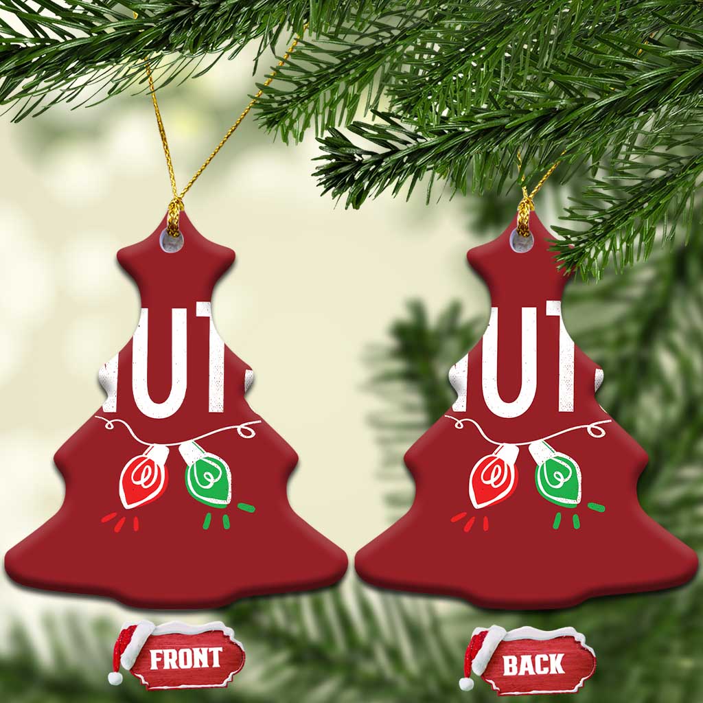 Xmas Matching Couple Christmas Ornament Chestnuts Xmas Funny Nuts TS02