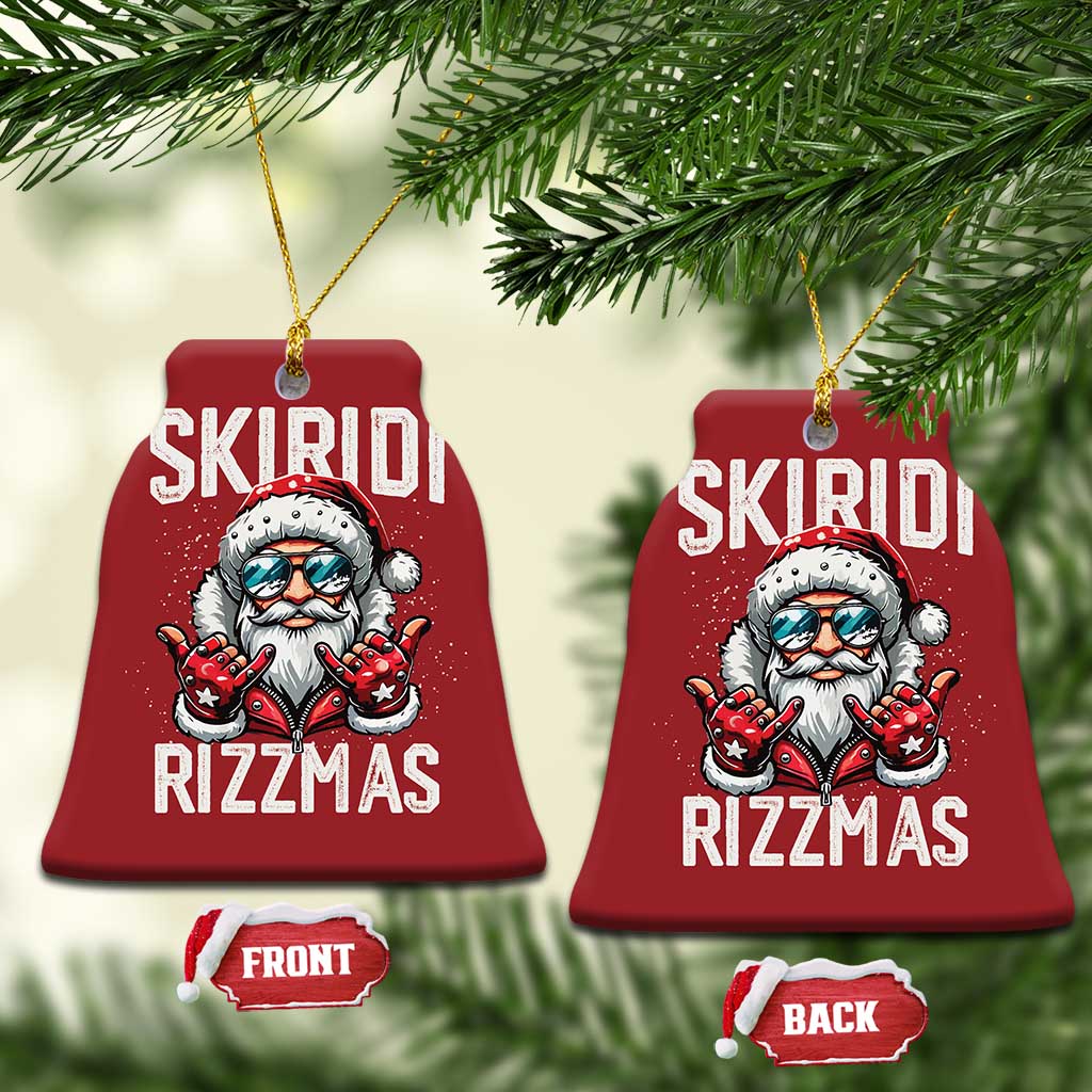 Xmas Bruh Christmas Ornament Green Xmas Santa Hat Festive Vibe TS02