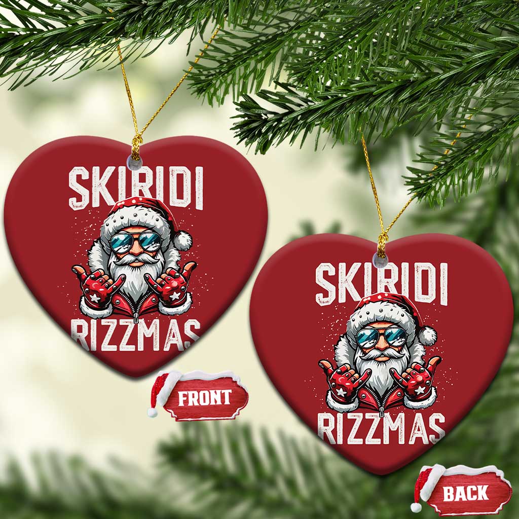 Xmas Bruh Christmas Ornament Green Xmas Santa Hat Festive Vibe TS02