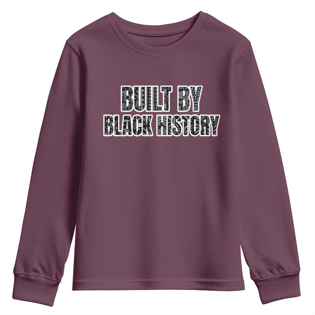 Built by Black History Youth Sweatshirt TS02