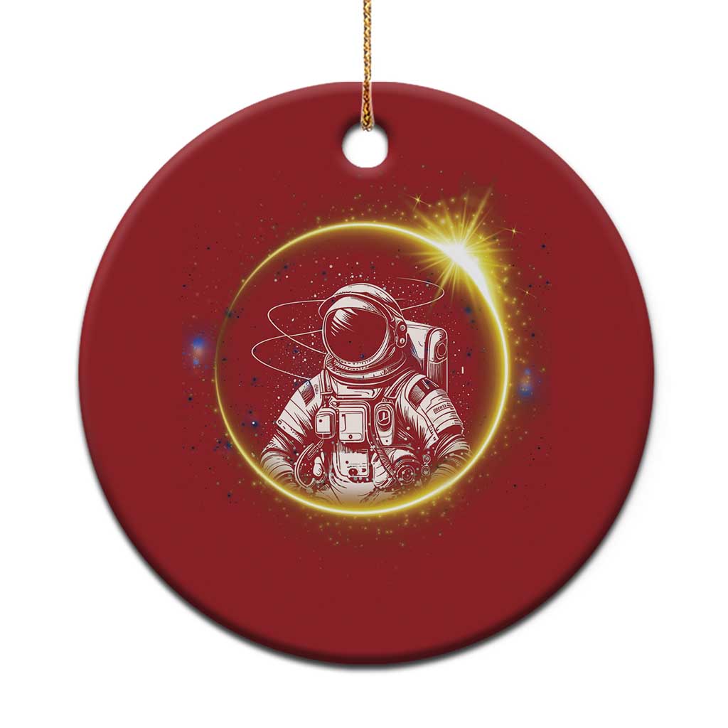 Astronaut Outer Space Christmas Ornament Cosmic Spaceflight TS02